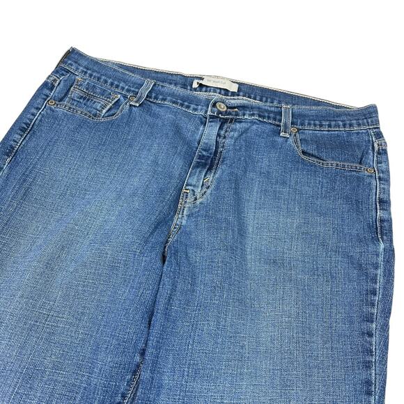 Levi’s VTG 00s 515 Bootcut High Waisted Jeans Medium Wash Womens 16 - Picture 3 of 6